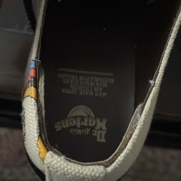 DoC Marten V 1461 Quad  (discontinued) Beige /Floral   Never worn.. Size 7 - Picture 5 of 6